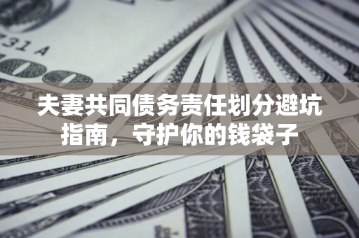 济南夫妻共同债务责任划分避坑指南，守护你的钱袋子